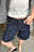Mid Waist Loose Denim Shorts