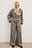 Mid Waist Pleated Relaxed Trousers
