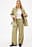 Mid Waist Wide Leg Pants