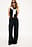Mid Waist Wide Leg Pants