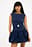 Robe courte coupe cargo en tissu modal