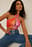 Halterneck Cut Out Cropped Top