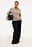 Pantalones de traje anchos de talle alto
