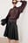 Balloon Sleeve Open Back Blouse