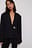 Blazer med asymmetriske lag