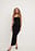 Maxikleid mit Rückendetail