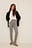 Front Slit Skinny Jeans