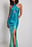 Kleid mit Neckholder-Ausschnitt und Keyholedetail
