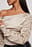 Heavy Satin One Shoulder Blouse