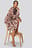 High Frill Neck Dress