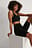 Biker-Hose mit hoher Taille und langem Bein