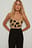 Stickat croppat linne