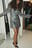 Metallisches Blazerkleid