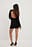 Noa Open Back Dress Black