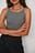 Round Neck Rib Singlet