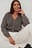 Ribbed Knitted Pearl Button Cardigan