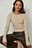 Round Neck Babylock Rib Top