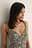 Vestido mini con cierre en el hombro
