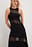 Lace Panel Maxi Dress