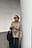 High Neck Wool Blend Short Coat