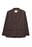 One Button Melange Blazer