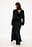 Maxikleid mit langen Ärmeln und offenem Rücken