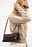 Overlap Fold Detail Handbag