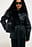 Oversized Belted Bonded Jacket