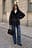 Oversized Belted Bonded Jacket