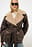 Oversized Belted Bonded Jacket