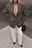 Oversized melert blazer