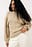Pull en maille torsadée oversize