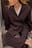 Oversized Tie Detail Blazer