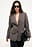 Oversized Twill Blazer
