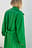 Padded Shoulder Pu Trench