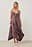 Midikleid mit Panel-Detail