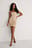 Drawstring Jersey Dress Beige | NA-KD