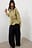 Peplum trenchcoat