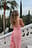 Pleated Frill Detail Maxi Dress