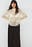 Pleated Mesh Sequin Scarf Top