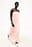 Plisse Maxi Tube Dress