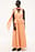 Plunge Neckline Scarf Maxi Dress