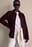 Pocket Detail Faux Suede Jacket