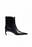 Pointy Leather Ankle Boots