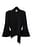 Power Shoulder Scarf Top
