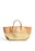 Pu Detail Straw Bag