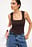 Punto sleeveless Jersey top