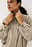 Raglan Sleeve Wool Blend Jacket