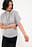 drapiertes Top aus Ramie-Mix