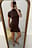 Rib Knitted Mini Dress